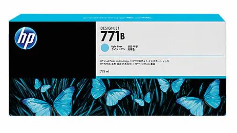 HP771B B6Y04A
밝은파랑 정품잉크