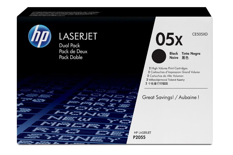HP CE505XD
대용량 정품토너 듀얼팩
