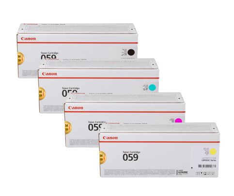 캐논 CRG-059BK캐논 CRG-059C캐논 CRG-059M캐논 CRG-059Y