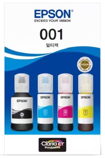 엡손 001 T03Y670
4색묶음 정품잉크
