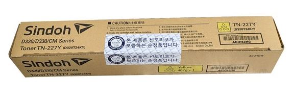 신도리코 D320T24KY TN-227Y 노랑 정품토너