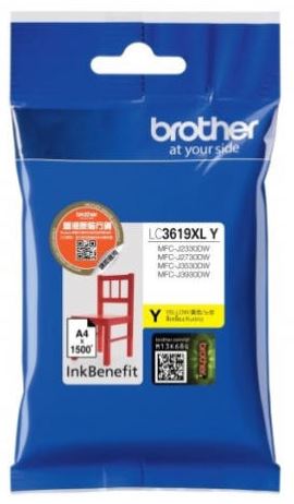 브라더 LC3619XL Y
노랑 정품잉크