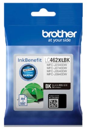 브라더 LC462XL BK
검정 정품잉크