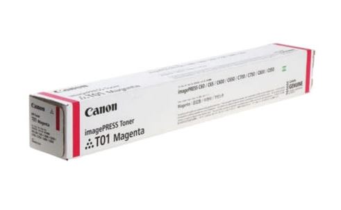 캐논 T01M 빨강정품토너